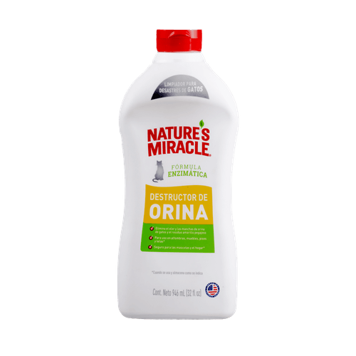 NATURE MIRACLE GATO DESTRUCTOR DE ORINES 32 OZ
