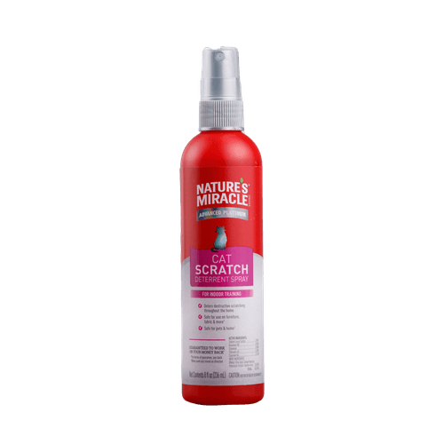 NATURE MIRACLE GATO SPRAY ANTIARAÑAZOS 8 OZ