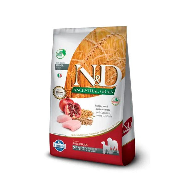 VET LIFE N&D DOG ANCESTRAL FRANGO SENIOR MED 10.1 kg