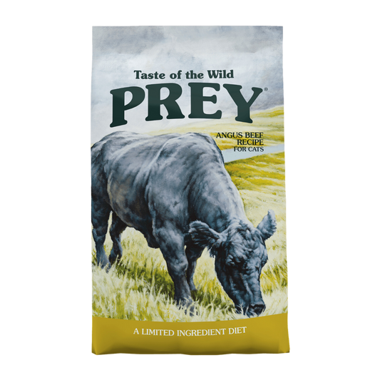 TASTE OF THE WILD PREY GATO ANGUS BEEF CAT 6 LB.