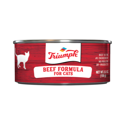 TRIUMPH CAT WILD SPIRIT LATA BEEF - CARNE 5.5 OZ - 156 GR