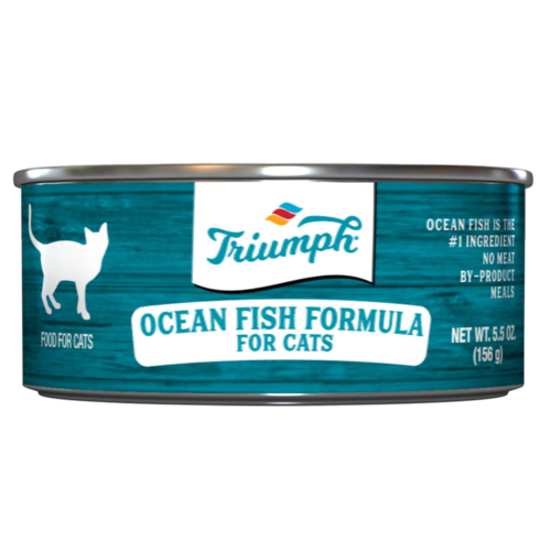 TRIUMPH CAT WILD SPIRIT LATA OCEAN FISH - PESCADO OCEANICO 5.5 OZ - 156 GR
