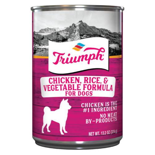 TRIUMPH DOG WILD SPIRIT LATA POLLO Y VEGETALES 13.2 OZ - 374 GR