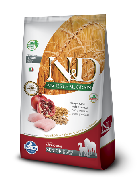 VET LIFE N&D DOG ANCESTRAL FRANGO SENIOR MED X10.1 KG