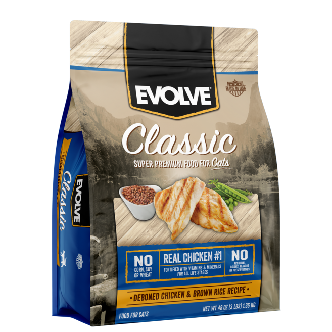 EVOLVE CAT CLASSIC CHICKEN - POLLO - 1.36 KG
