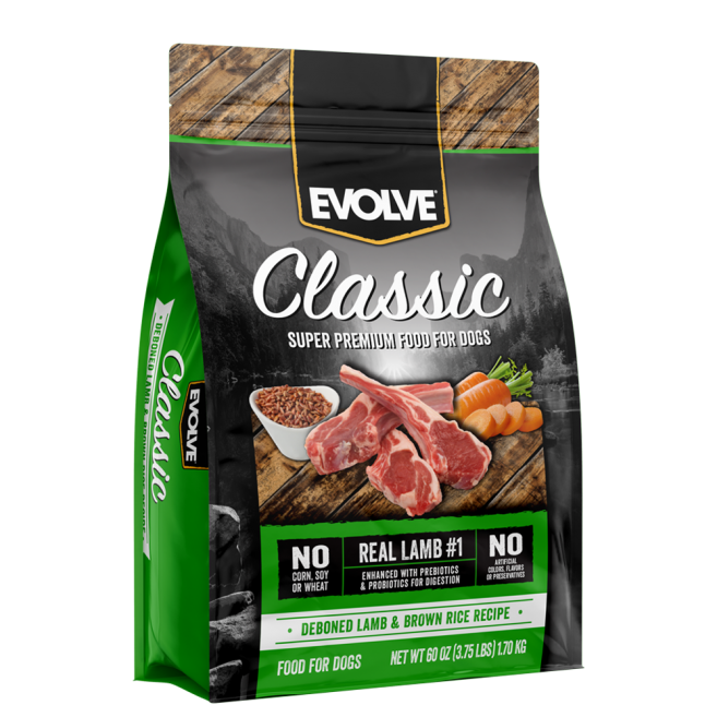 EVOLVE DOG CLASSIC LAMB - CORDERO - 12.7 KG