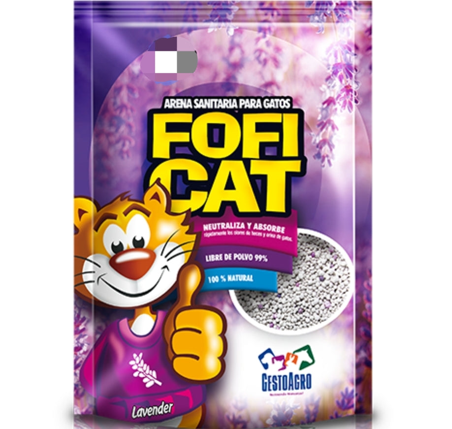 ARENA FOFICAT AROMA LAVANDA X 25KG
