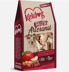 GALLETAS ARTESANALES CANAMOR X 150GR (CARNE, ZANAHORIA Y MANZANA)