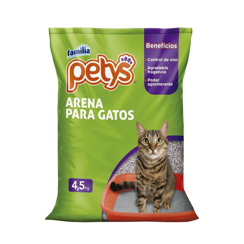PETYS ARENA GATOS PETYS * 4.5 KILOS