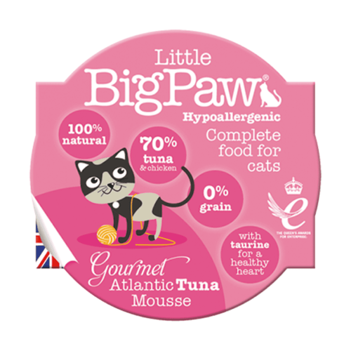 LITTLE BIG PAW F LBP GOURMET ATLANTIC TUNA 85 GR CAJA X 8 UNDS