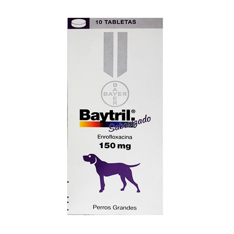 BAYTRIL 150 MG X 10 TABLETAS
