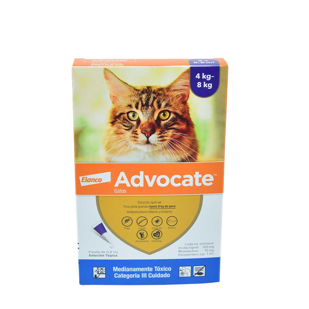 ADVOCATE GATOS X 0.8 ML