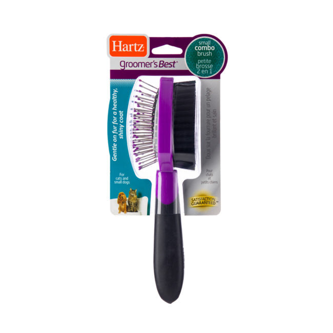 HARTZ GROOMERS BEST PERRO Y GATO COMBO BRUSH SMALL