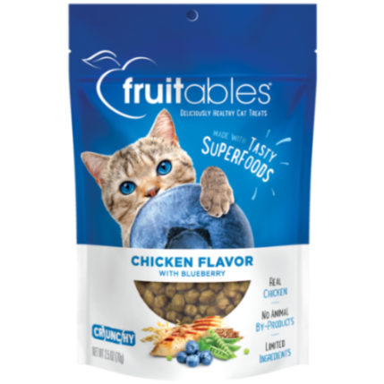 FRUITABLES CAT SNACK POLLO Y ARANDANOS 70GR