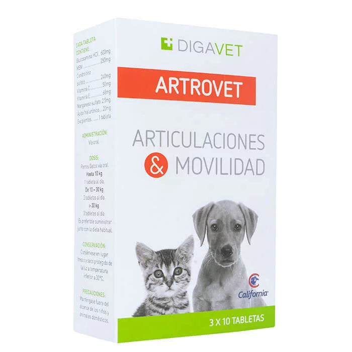 ARTROVET X 30 TABLETAS
