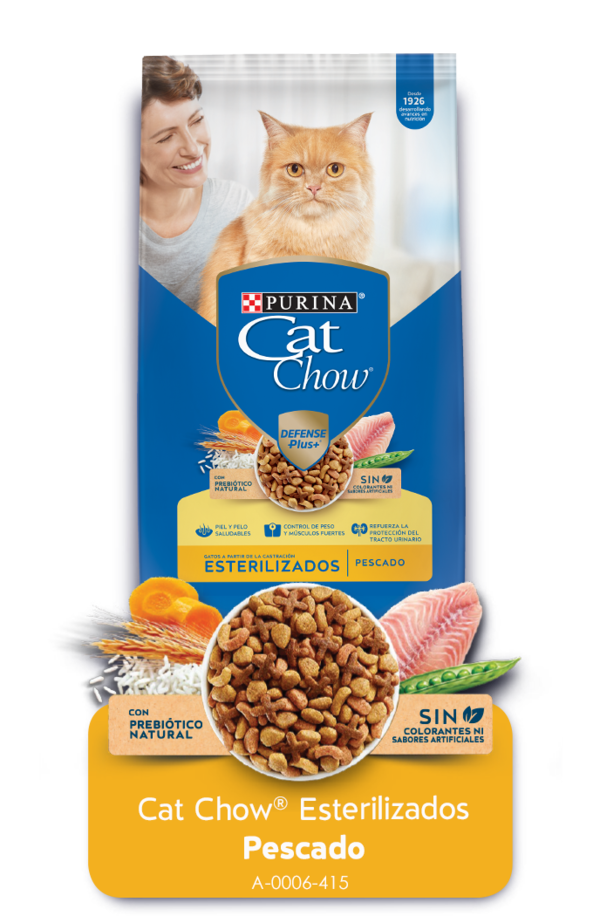 CAT CHOW ESTERILIZADOS PREBIOTICOS 1,5 KG