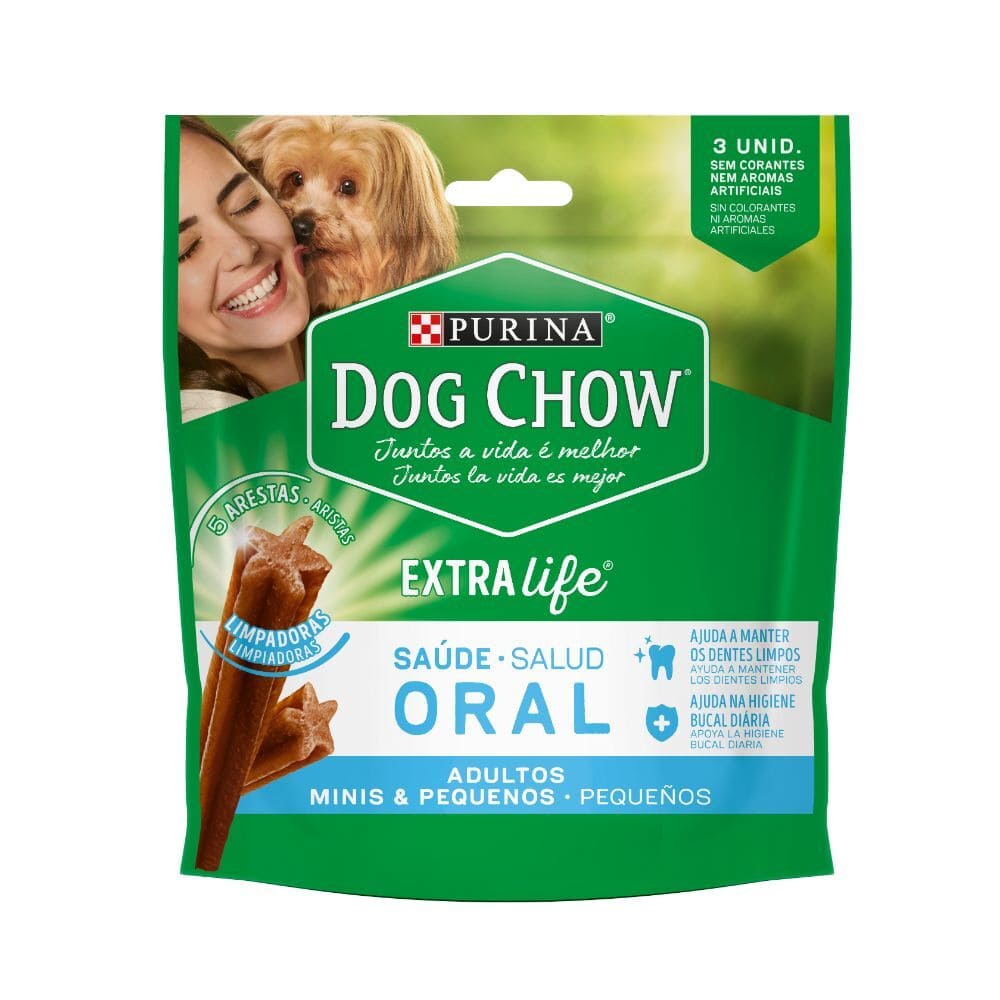 DOGCHOW SALUDORAL ADULTOS MINIS Y PEQUEÑOS 45 G