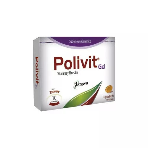 POLIVIT GEL X 10 COMP.