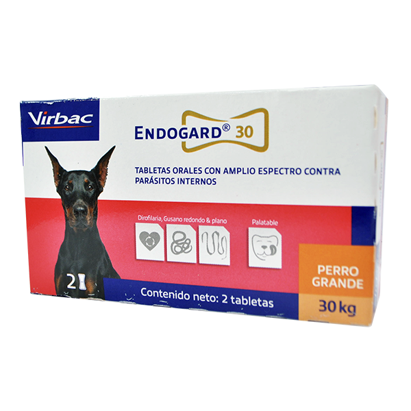 ENDOGARD 30 X 2 TABLETAS