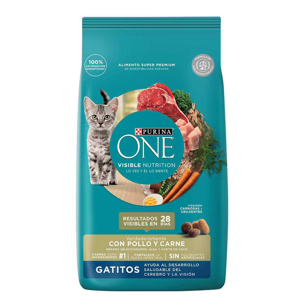 ONE GATITOS POLLO Y CARNE 500 GR