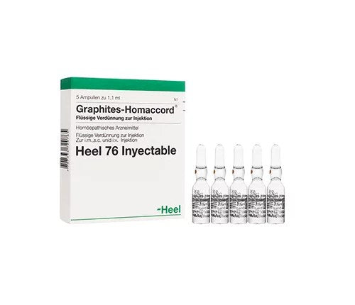 GRAPHITES HOMACCORD X 5 AMPOLLAS
