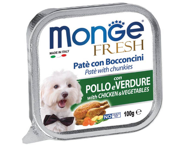MONGUE FRESH POLLO VEGETALES 100GR COD 13031