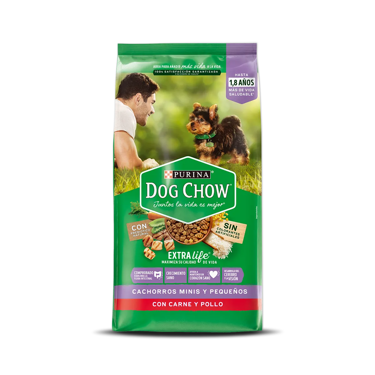 DOG CHOW CACHORROS MINIS Y PEQUEÑOS 22,7 KG