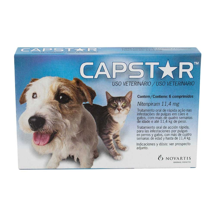 CAPSTAR 11.4 MG X 6 TABLETAS