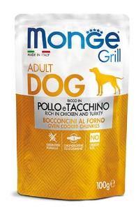 MONGE GRILL POLLO PAVO 100GR COD 13116
