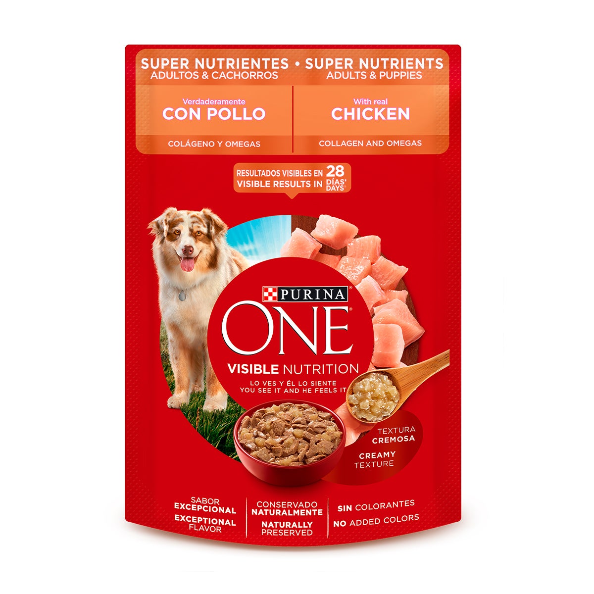 PURINA SUPER NUTRIENTES PERROS CACHORROS Y ADULT 85 GR
