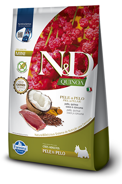 VET LIFE N&D  CANINO  QUINOA ADULT SKIN PATOX2.5 KG