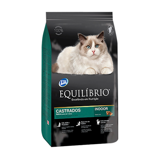 F EQUILIBRIO GATO ADULTO CASTRADO+7 ANOS 1,5 KG