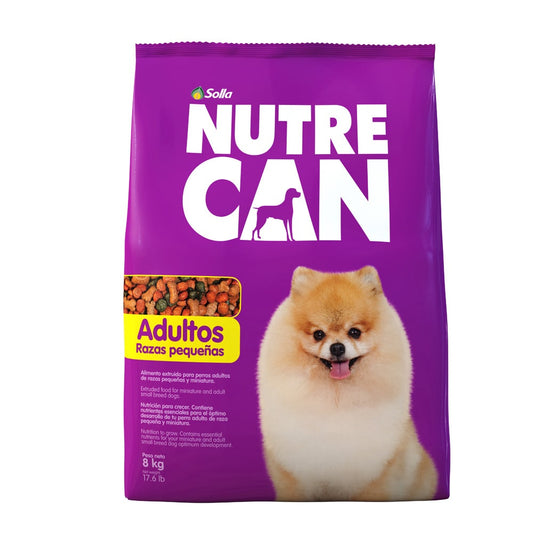 NUTRECAN ADULTOS RAZAS PEQUEÑAS X 8 KG