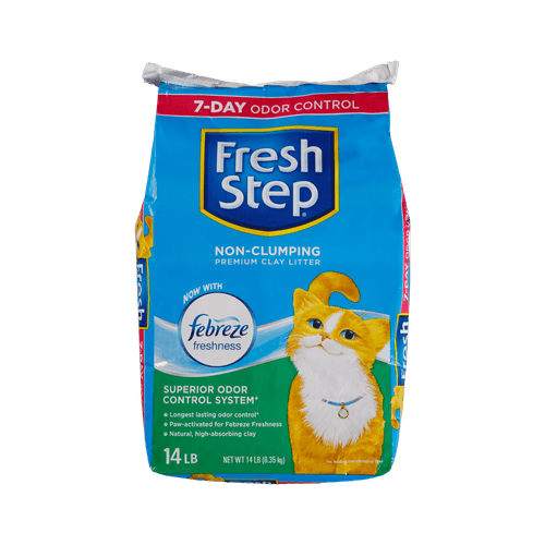 FRESH STEP NO AGLOMERANTE CON FEBREZE 14 LBS