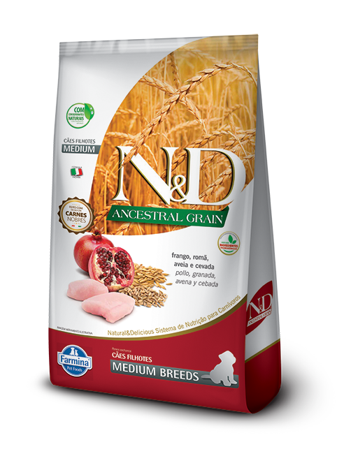 VET LIFE N&D DOG ANCESTRAL FRANGO PUPPY MED X 10.1 KG