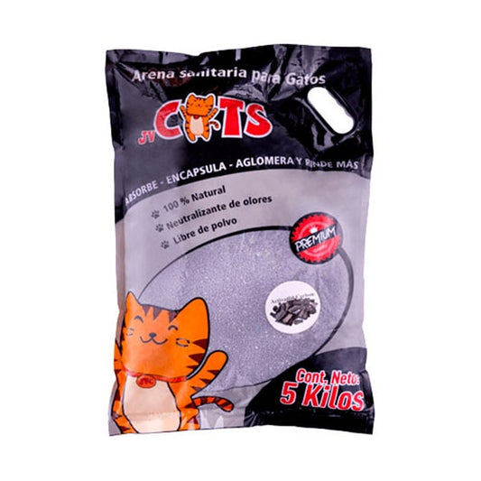 ARENA JV CATS CARBON ACTIVADO X 5 KG