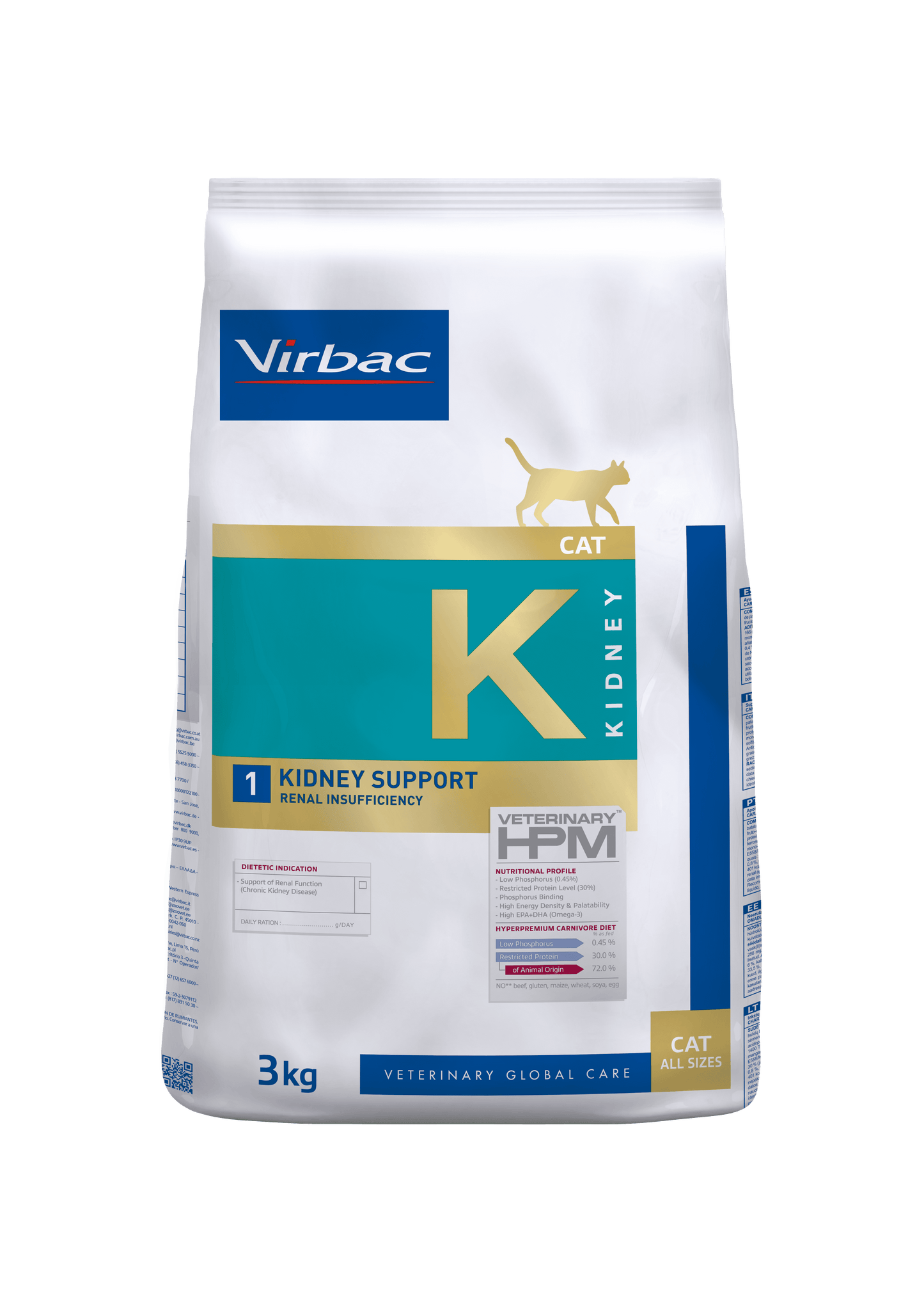 VIRBAC ADULT CAT KIDNEY JOINT * 3 KL