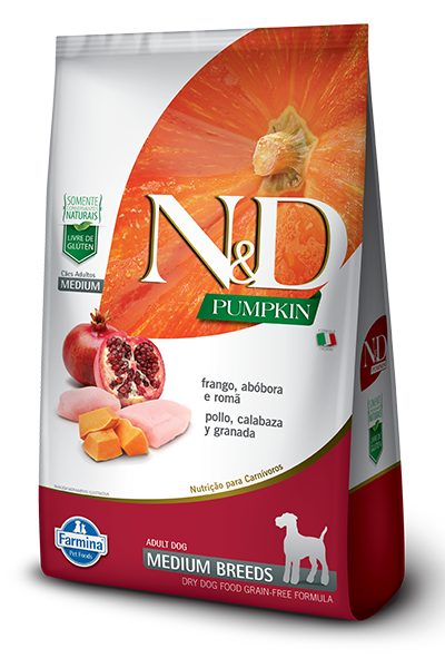 VET LIFE N&D  CF CANINO  PUMPKIN FRANCO ADT MED X2.5KG