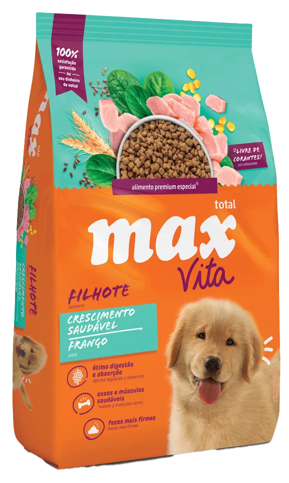 C MAX VITA FILHOTE CRESCIMENTO SAUDÁVEL FRANGO 10,1 KG