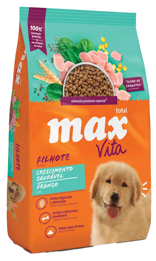 C MAX VITA FILHOTE CRESCIMENTO SAUDÁVEL FRANGO 10,1 KG