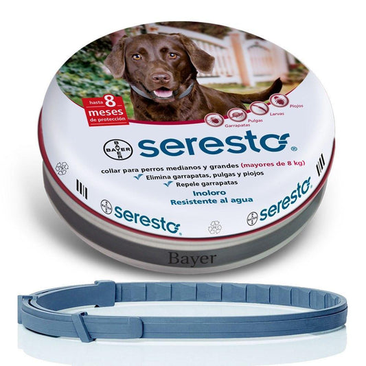 SERESTO COLLAR PERROS MAYORES 8 KG