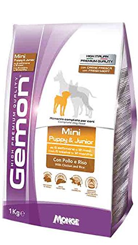 GEMON MINI PUPPY JUNIOR CHICKEN AND RICE 1KG