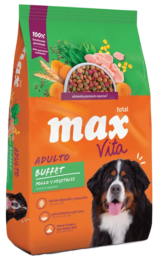 C MAX VITA ADULTO BUFFET FRANGO Y VEGETAIS 8 KG