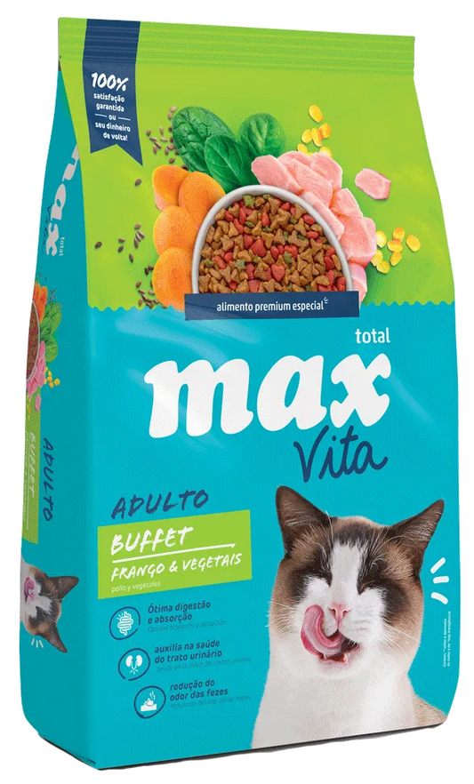 F MAX VITA GATO ADULTO BUFFET FRANGO Y VEGETAIS 3 KG