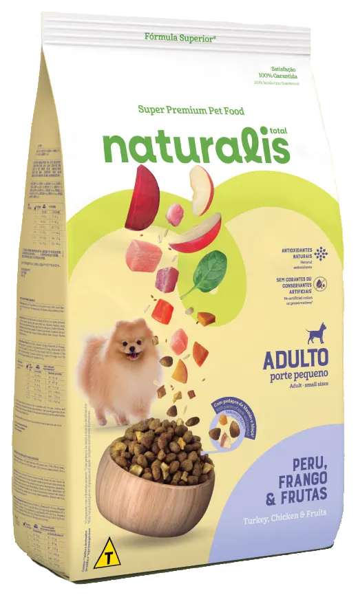 C NATURALIS ADULTO R. PEQ. FRANGO PERU Y FRUTAS  10,1KG