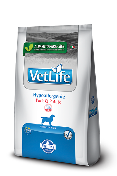 VET LIFE DOG HYPOALLERGENIC PORK X 2 KG