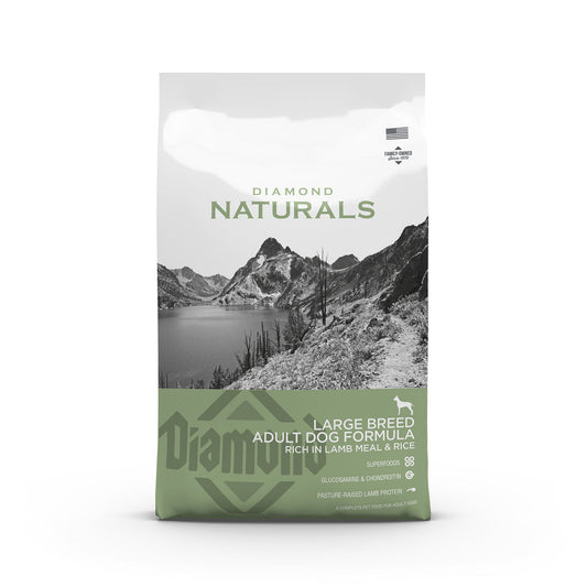 DIAMOND NATURALS LARGE BREED ADULT LAMB DOG 15 KILOS