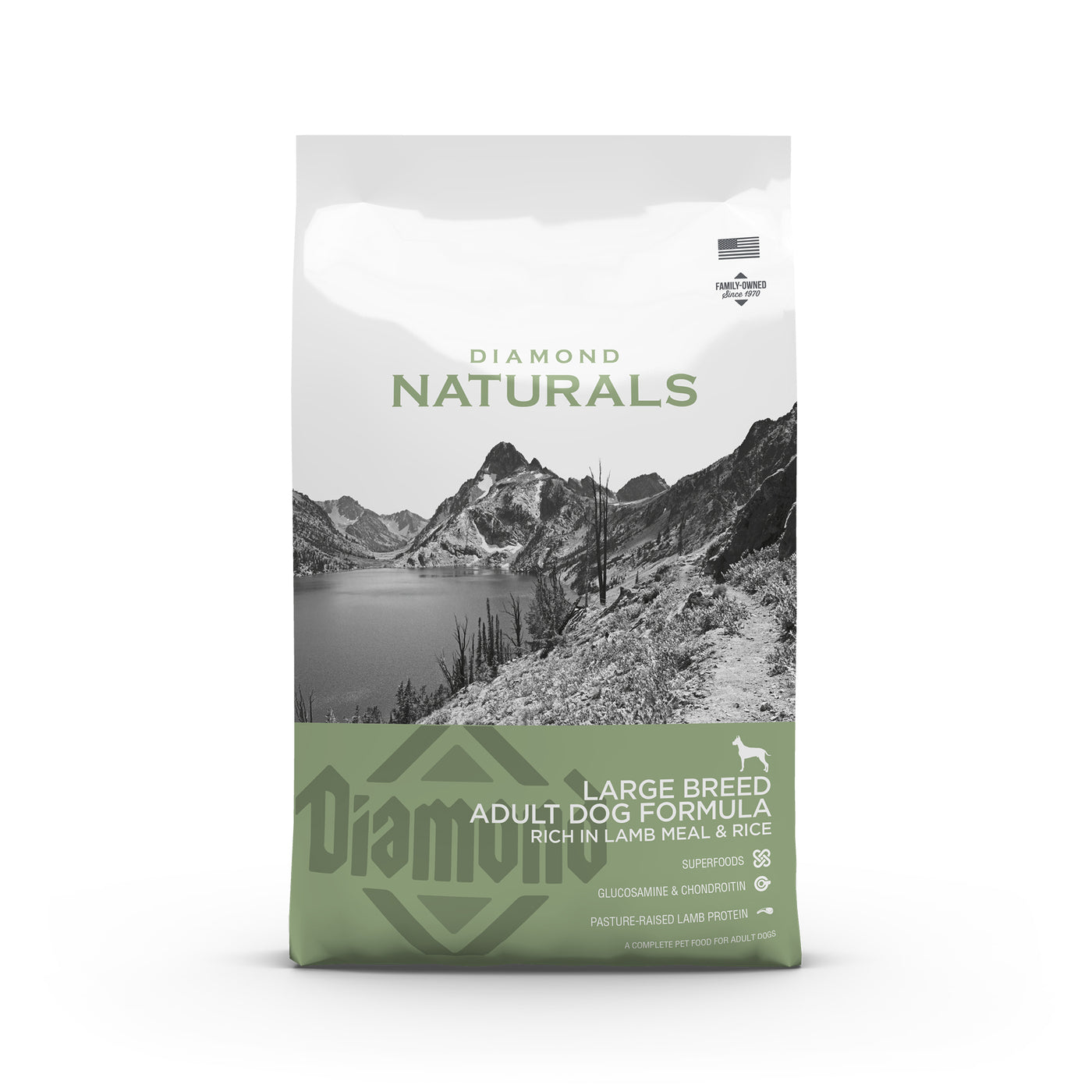 DIAMOND NATURALS LARGE BREED ADULT LAMB DOG 7,5 KILOS