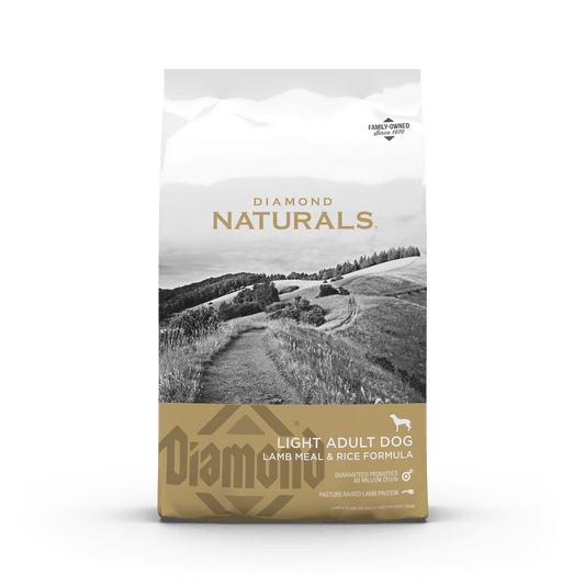 DIAMOND NATURALS LIGHT LAM AND RICE 30 lb.