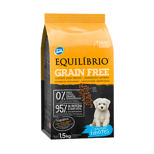 C EQUILIBRIO GRAIN FREE FILHOTE R. MINI. 1,5 KG